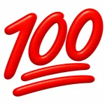 100 emoji