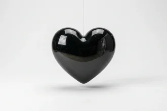 Black heart emoji