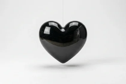 Black heart emoji