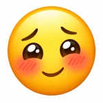 blush emoji