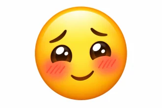 blush emoji