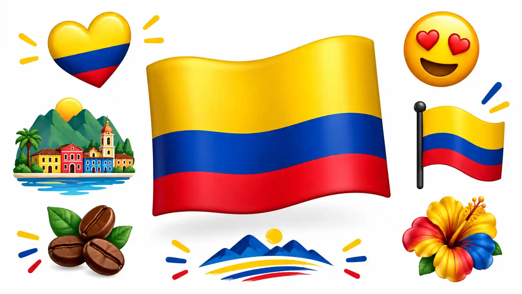 columbia flag emoji
