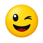 emoji winking