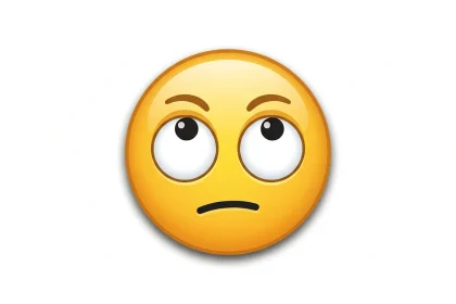 eye roll emoji