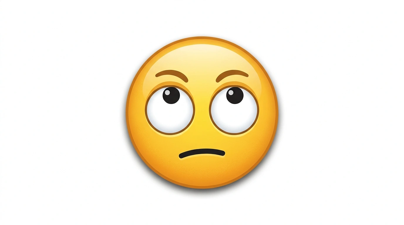 eye roll emoji
