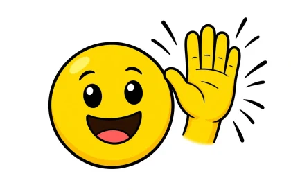 hi five emoji