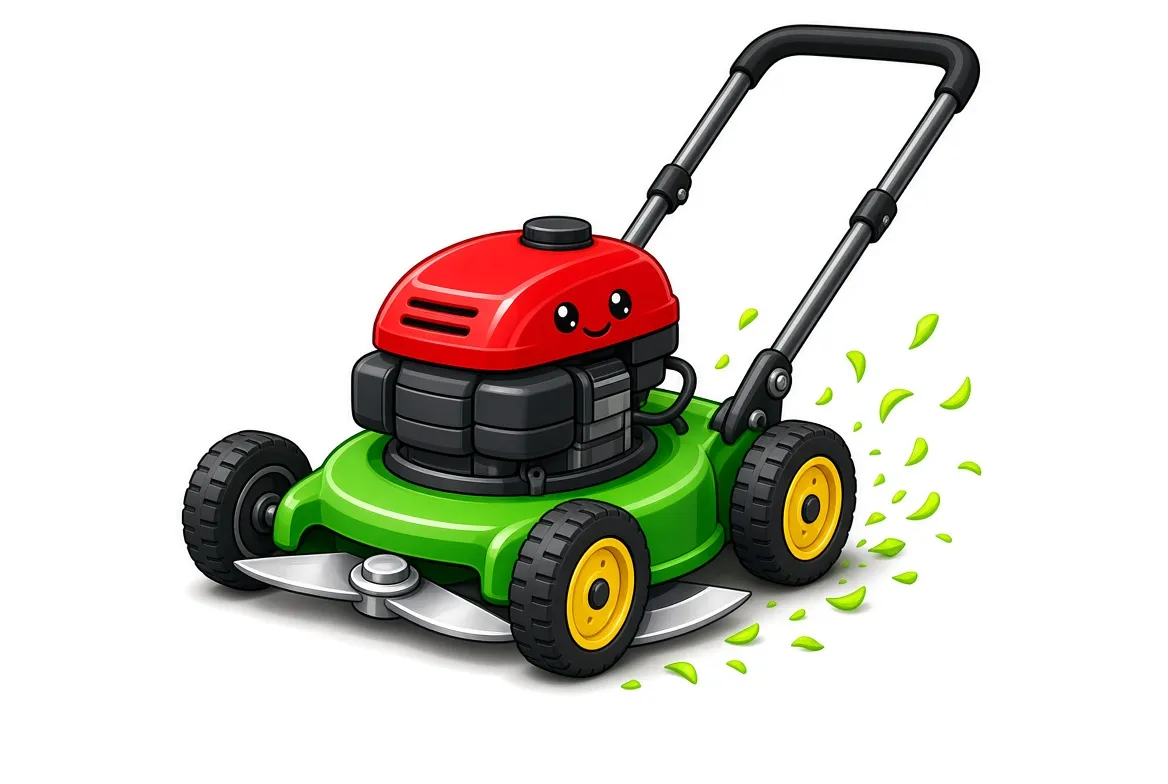 lawnmower emoji