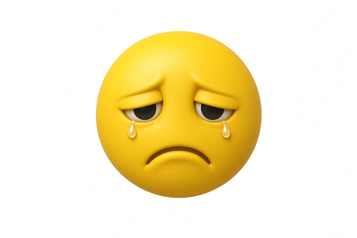sad emoji meme