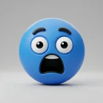 shock tiktok emoji