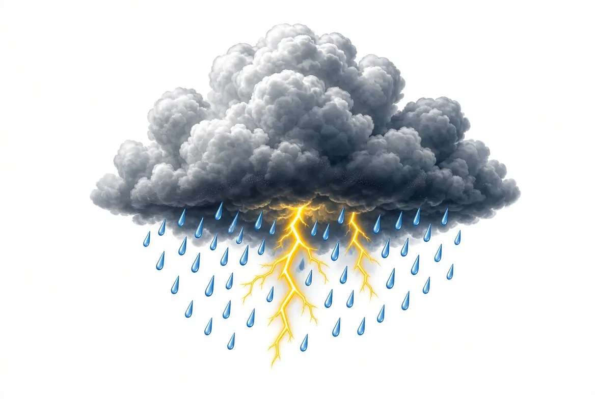 thunderstorm emoji