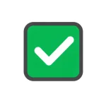 Check box emoji