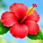 Hibiscus emoji