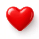 Red heart emoji