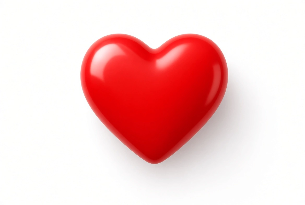 Red heart emoji
