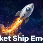 Rocket ship emoji